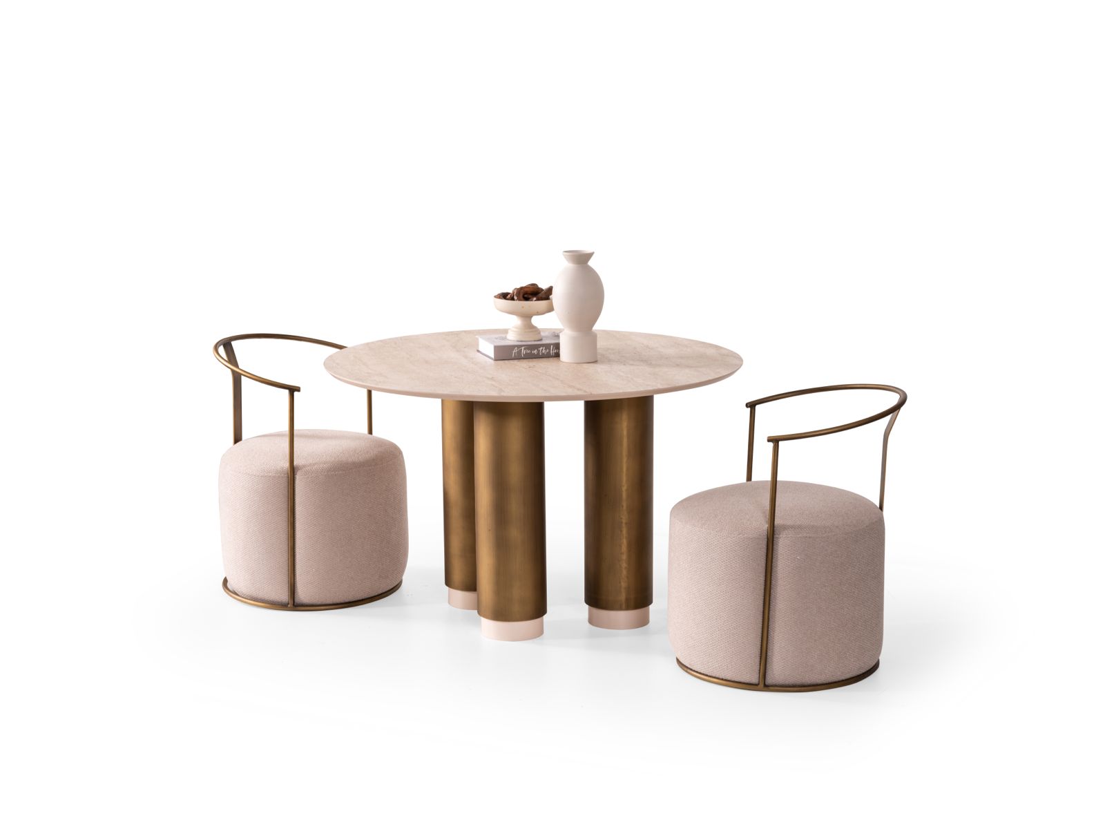 Nero Table & Chair (2) Masă + scaune Nero - Görsel 1